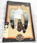 Vintage Nwt Harley-davidson Softail Chrome Frame Trim Insert Set Part #47300-88T. Fixed Price $58.50.