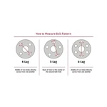 Baer Brakes 2000011 Aluminum Wheel Spacers 1/2" Thick 5X4.25 5X4.5 5X4.75 Pair. Fixed Price $82.99.