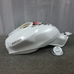 Genuine Ducati 58612061AW Tank White Pantigale 959 16-19 899 14-15. Fixed Price $2660.47.