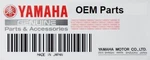 Genuine Yamaha Plate 6 4XY-2849H-00-00. Fixed Price $15.29.