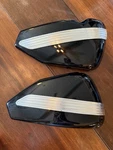 Harley Davidson Sportster Side Covers Left & Right Set; Oem 66261-04 / 66262-04. Fixed Price $120.00.