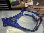 2002 Yamaha YZ250F Frame Chassi 5SG-21101-00-00. Fixed Price $120.00.