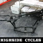 1130 Harley-davidson Dyna Frame Chassis 2006 Wide Glide. Fixed Price $900.00.