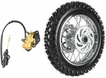 12" Rear Wheel 80/100-12 Tire Rim Brake For 70 KX65 Klx 110CC 125CC Ssr Pit Bike. Fixed Price $131.99.