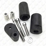 No Cut Frame Slider Crash Protector For 2001 2002 Suzuki Gsxr 1000 Gsx-r Black. Fixed Price $22.00.