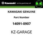 Kawasaki Genuine Cover Inner Rh 14091-0907 New. Fixed Price $112.37.