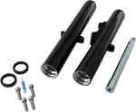 Arlen Ness 06-521 Custom Single Disc Hot Legs Black Smooth. Fixed Price $799.95.