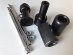 No Cut Frame Slider Protector For 2003 2004 2005 2006 Kawasaki Z1000 Carbon. Fixed Price $35.00.