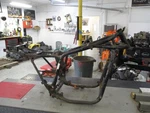 Honda Vf 700 Sabre V45 Frame Chassis 50100-MB0-920ZA 1985. Fixed Price $350.00.